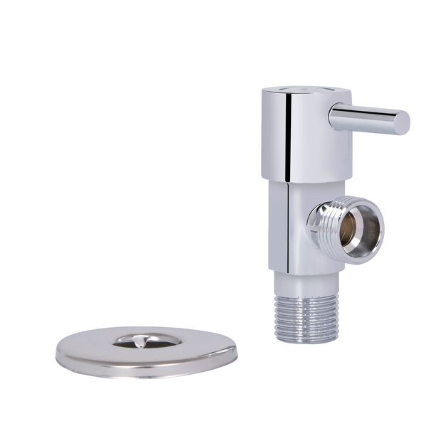 Кран угловой Thermo Alliance Standart (ручка палочка) с керам.буксой 1/2"Н х 1/2"Н SF343W1515, фото , зображення 7 | SNABZHENIE.com.ua Кран угловой Thermo Alliance Standart (ручка палочка) с керам.буксой 1/2"Н х 1/2"Н SF343W1515, фото , зображення 7 | SNABZHENIE.com.ua
