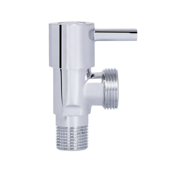 Кран угловой Thermo Alliance Standart (ручка палочка) с керам.буксой 1/2"Н х 3/4"Н SF343W1520, фото , зображення 5 | SNABZHENIE.com.ua Кран угловой Thermo Alliance Standart (ручка палочка) с керам.буксой 1/2"Н х 3/4"Н SF343W1520, фото , зображення 5 | SNABZHENIE.com.ua