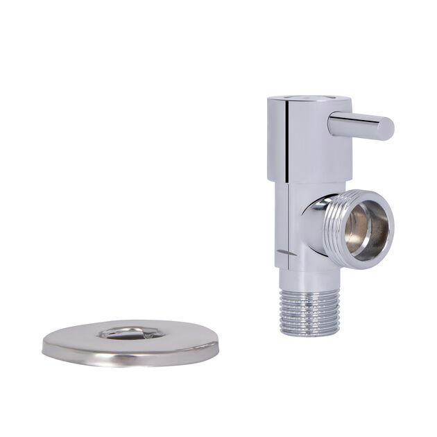Кран угловой Thermo Alliance Standart (ручка палочка) с керам.буксой 1/2"Н х 3/4"Н SF343W1520, фото , зображення 7 | SNABZHENIE.com.ua Кран угловой Thermo Alliance Standart (ручка палочка) с керам.буксой 1/2"Н х 3/4"Н SF343W1520, фото , зображення 7 | SNABZHENIE.com.ua