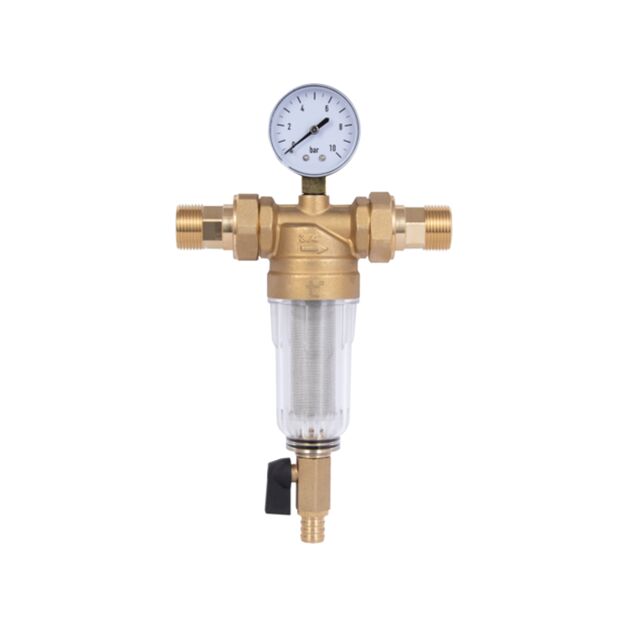 Фильтр самопромывной Thermo Alliance Standart 3/4" тонкой очистки, пластиковая колба TAS128W20, фото  | SNABZHENIE.com.ua