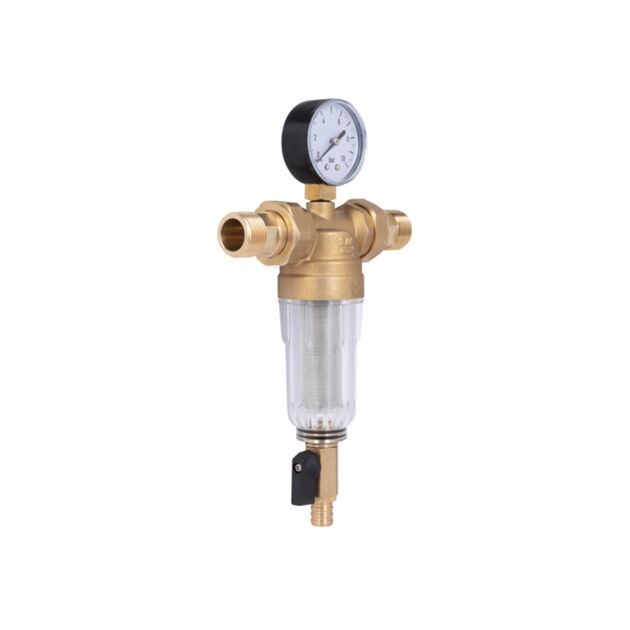 Фильтр самопромывной Thermo Alliance Standart 3/4" тонкой очистки, пластиковая колба TAS128W20, фото , зображення 3 | SNABZHENIE.com.ua Фильтр самопромывной Thermo Alliance Standart 3/4" тонкой очистки, пластиковая колба TAS128W20, фото , зображення 3 | SNABZHENIE.com.ua