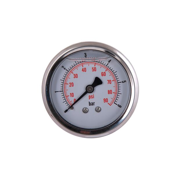 Манометр с глицерином Thermo Alliance Forte 6 бар, 1/4"Н, заднее подключение TAF171G6B, фото  | SNABZHENIE.com.ua