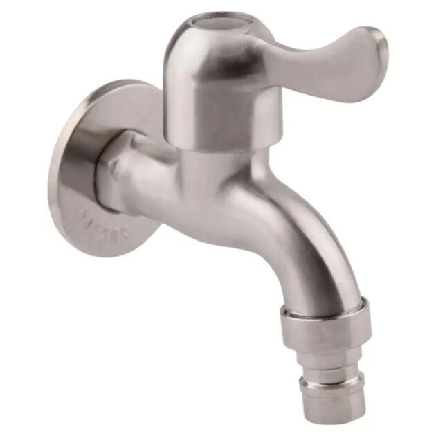 Кран шаровой поливочный Thermo Alliance Standart 1/2" нерж. TAS348W15SS, фото  | SNABZHENIE.com.ua