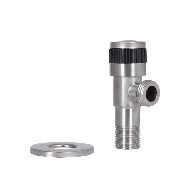 Кран угловой Thermo Alliance Standart 1/2"НН нерж., с керам. буксой TAS345W1515SS, фото , изображение 7 | SNABZHENIE.com.ua Кран угловой Thermo Alliance Standart 1/2"НН нерж., с керам. буксой TAS345W1515SS, фото , изображение 7 | SNABZHENIE.com.ua