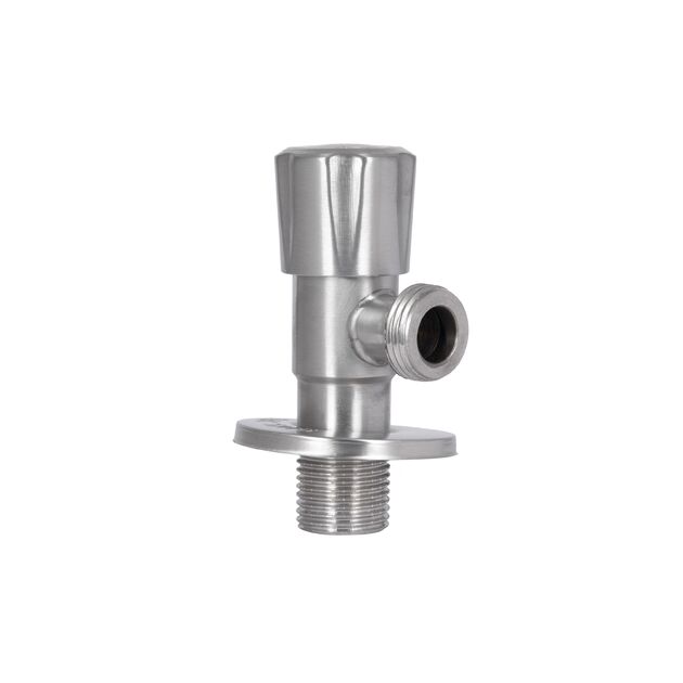 Кран угловой Thermo Alliance Standart 1/2"НН нерж., с керам. буксой TAS347W1515SS, фото , изображение 3 | SNABZHENIE.com.ua Кран угловой Thermo Alliance Standart 1/2"НН нерж., с керам. буксой TAS347W1515SS, фото , изображение 3 | SNABZHENIE.com.ua