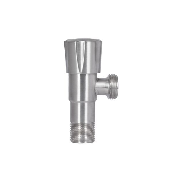 Кран угловой Thermo Alliance Standart 1/2"НН нерж., с керам. буксой TAS347W1515SS, фото , изображение 5 | SNABZHENIE.com.ua Кран угловой Thermo Alliance Standart 1/2"НН нерж., с керам. буксой TAS347W1515SS, фото , изображение 5 | SNABZHENIE.com.ua