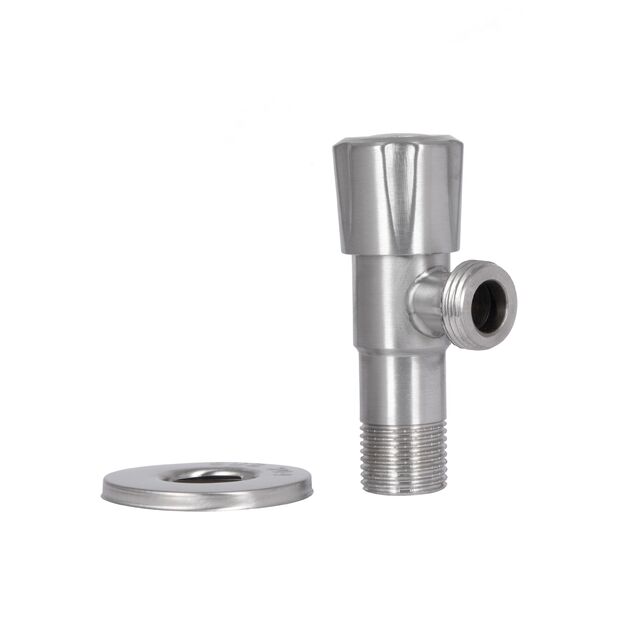 Кран угловой Thermo Alliance Standart 1/2"НН нерж., с керам. буксой TAS347W1515SS, фото , изображение 7 | SNABZHENIE.com.ua Кран угловой Thermo Alliance Standart 1/2"НН нерж., с керам. буксой TAS347W1515SS, фото , изображение 7 | SNABZHENIE.com.ua