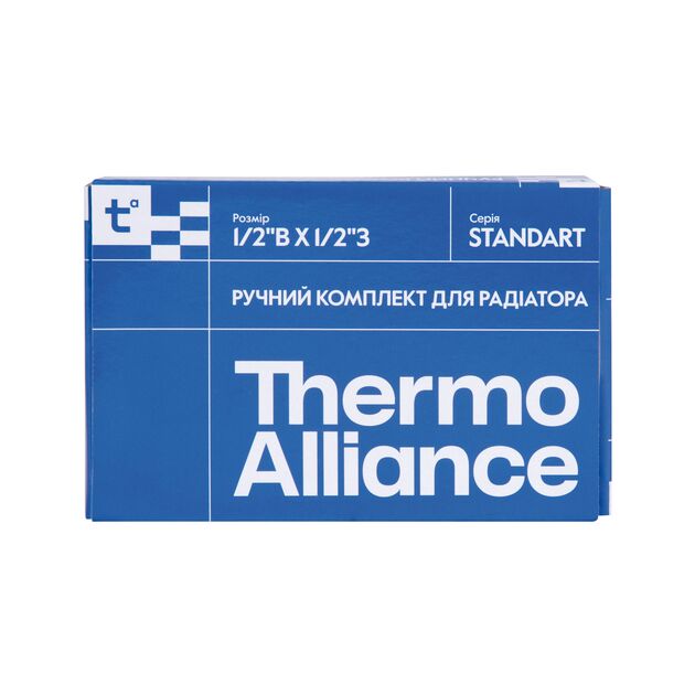 Комплект кранов радиаторных Thermo Alliance Standart 1/2"ВН угловой TAS232W15, фото , зображення 7 | SNABZHENIE.com.ua Комплект кранов радиаторных Thermo Alliance Standart 1/2"ВН угловой TAS232W15, фото , зображення 7 | SNABZHENIE.com.ua