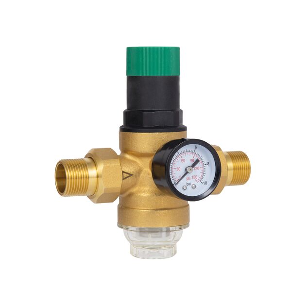 Фильтр самопромывной Thermo Alliance Forte 3/4" с редуктором для холодной воды SF128W20, фото  | SNABZHENIE.com.ua