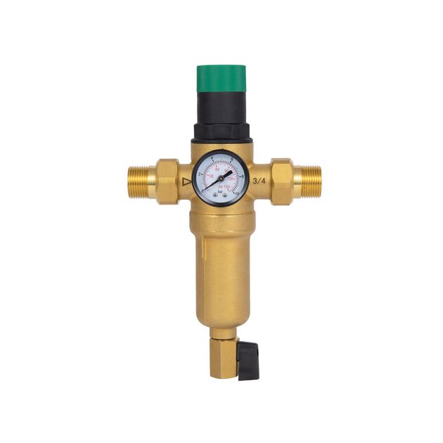 Фильтр самопромывной Thermo Alliance Forte 3/4" с редуктором для горячей воды SF128W20H, фото , зображення 5 | SNABZHENIE.com.ua Фильтр самопромывной Thermo Alliance Forte 3/4" с редуктором для горячей воды SF128W20H, фото , зображення 5 | SNABZHENIE.com.ua