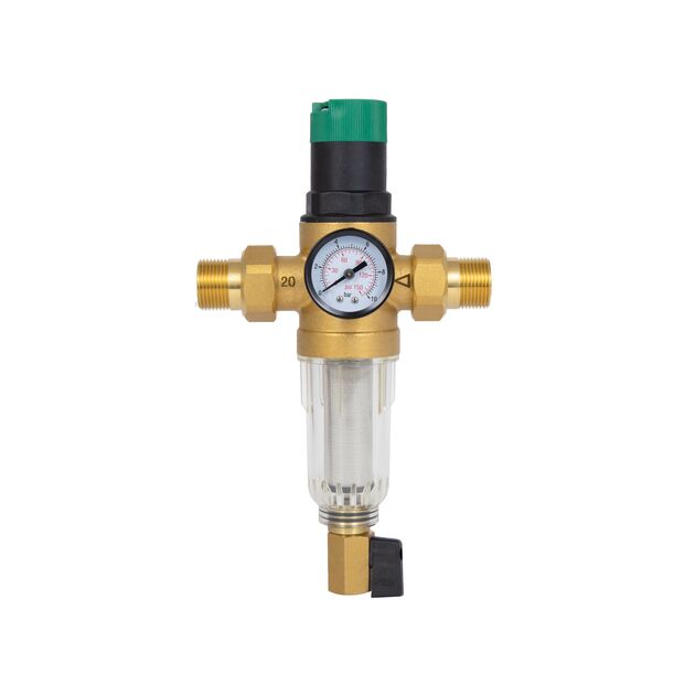 Фильтр самопромывной Thermo Alliance Forte 3/4" с редуктором для холодной воды SF128W20C, фото , зображення 5 | SNABZHENIE.com.ua Фильтр самопромывной Thermo Alliance Forte 3/4" с редуктором для холодной воды SF128W20C, фото , зображення 5 | SNABZHENIE.com.ua
