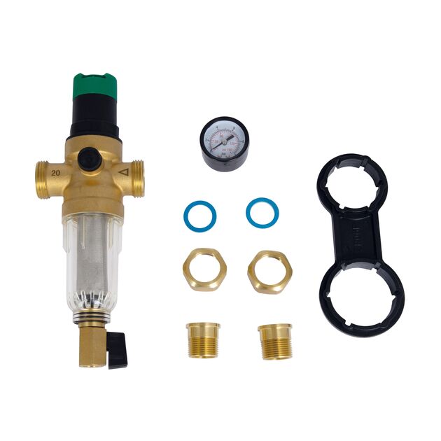 Фильтр самопромывной Thermo Alliance Forte 3/4" с редуктором для холодной воды SF128W20C, фото , зображення 6 | SNABZHENIE.com.ua Фильтр самопромывной Thermo Alliance Forte 3/4" с редуктором для холодной воды SF128W20C, фото , зображення 6 | SNABZHENIE.com.ua