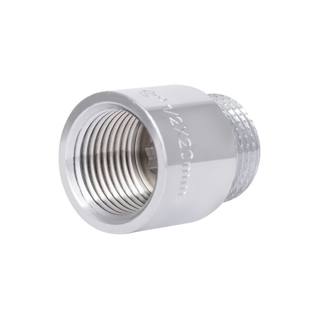 Удлинитель хромированный Thermo Alliance Forte 1/2"ВН, L=20 мм TAF1301520, фото , зображення 3 | SNABZHENIE.com.ua Удлинитель хромированный Thermo Alliance Forte 1/2"ВН, L=20 мм TAF1301520, фото , зображення 3 | SNABZHENIE.com.ua