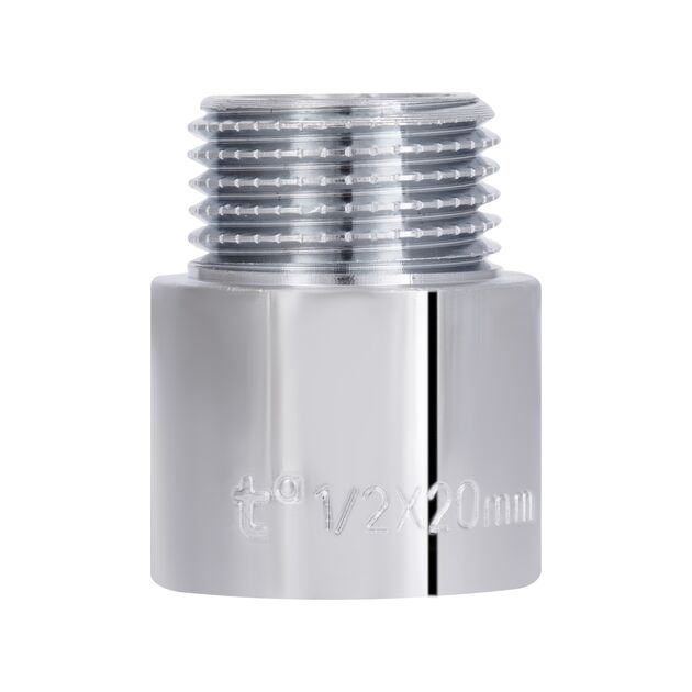 Удлинитель хромированный Thermo Alliance Forte 1/2"ВН, L=20 мм TAF1301520, фото , зображення 8 | SNABZHENIE.com.ua Удлинитель хромированный Thermo Alliance Forte 1/2"ВН, L=20 мм TAF1301520, фото , зображення 8 | SNABZHENIE.com.ua