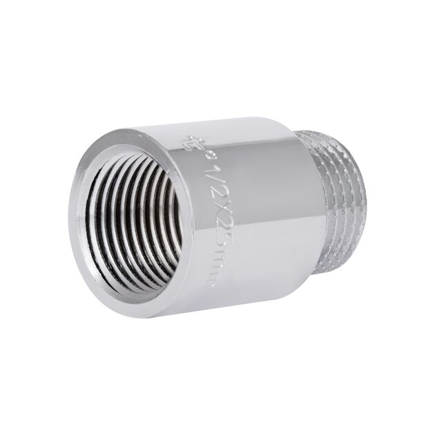 Удлинитель хромированный Thermo Alliance Forte 1/2"ВН, L=25 мм TAF1301525, фото , зображення 3 | SNABZHENIE.com.ua Удлинитель хромированный Thermo Alliance Forte 1/2"ВН, L=25 мм TAF1301525, фото , зображення 3 | SNABZHENIE.com.ua