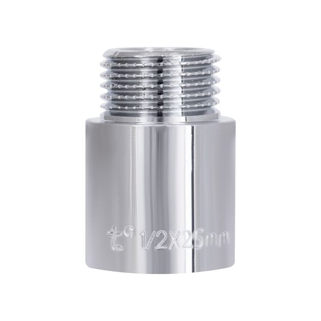 Удлинитель хромированный Thermo Alliance Forte 1/2"ВН, L=25 мм TAF1301525, фото , зображення 8 | SNABZHENIE.com.ua Удлинитель хромированный Thermo Alliance Forte 1/2"ВН, L=25 мм TAF1301525, фото , зображення 8 | SNABZHENIE.com.ua
