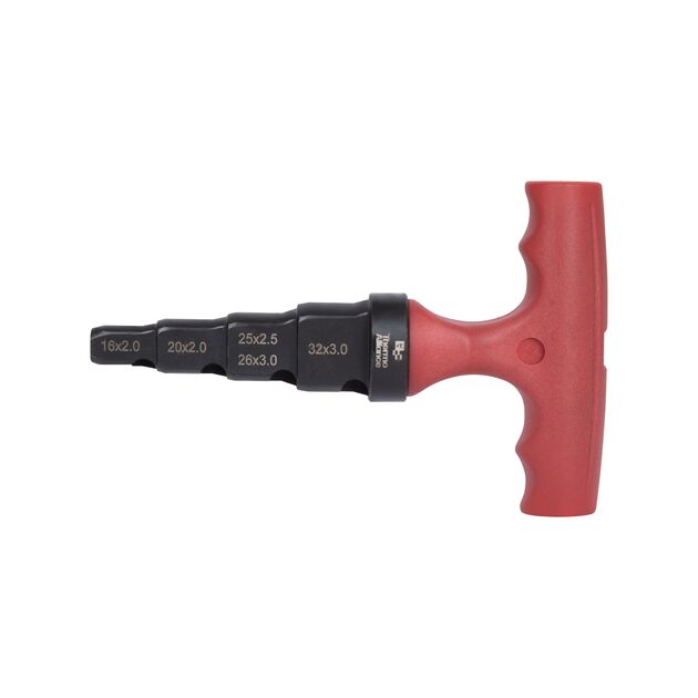 Калибратор с трещеткой Thermo Alliance для м/п труб d16-32 STD-404, фото , зображення 2 | SNABZHENIE.com.ua Калибратор с трещеткой Thermo Alliance для м/п труб d16-32 STD-404, фото , зображення 2 | SNABZHENIE.com.ua