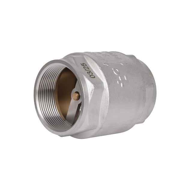 Обратный клапан с латунным штоком Thermo Alliance Forte 2"ВВ никель TAF240W50, фото , зображення 3 | SNABZHENIE.com.ua Обратный клапан с латунным штоком Thermo Alliance Forte 2"ВВ никель TAF240W50, фото , зображення 3 | SNABZHENIE.com.ua