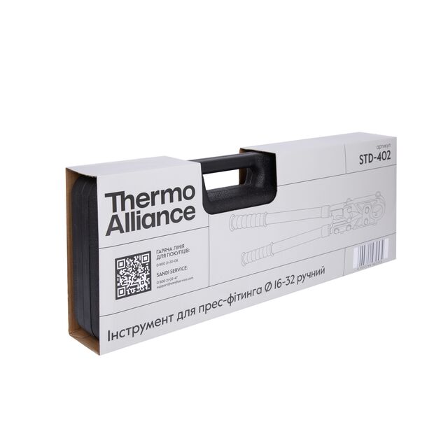 Thermo Alliance Инструмент для пресс-фитинга d16-32 ручной STD-402, фото , зображення 8 | SNABZHENIE.com.ua Thermo Alliance Инструмент для пресс-фитинга d16-32 ручной STD-402, фото , зображення 8 | SNABZHENIE.com.ua