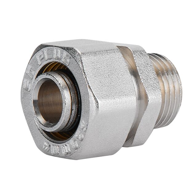 Переходник обжимной SD Plus 20х1/2" НР SD154W2015, фото  | SNABZHENIE.com.ua