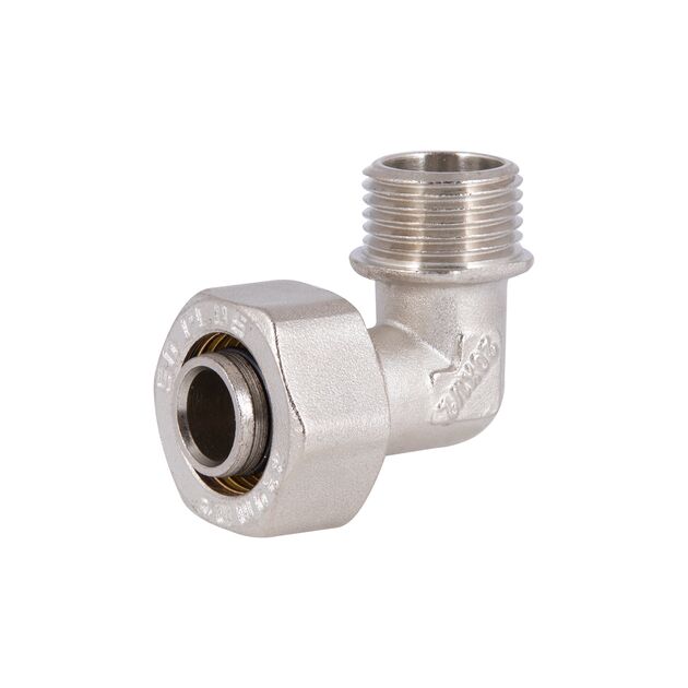 Уголок обжимной SD Plus 20х1/2" НР SD157W2015, фото , зображення 4 | SNABZHENIE.com.ua Уголок обжимной SD Plus 20х1/2" НР SD157W2015, фото , зображення 4 | SNABZHENIE.com.ua
