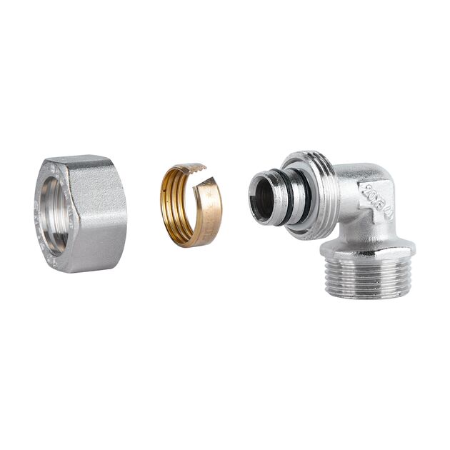 Уголок обжимной SD Plus 20х3/4" НР SD157W2020, фото , зображення 3 | SNABZHENIE.com.ua Уголок обжимной SD Plus 20х3/4" НР SD157W2020, фото , зображення 3 | SNABZHENIE.com.ua