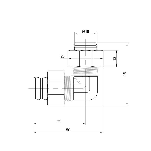 Уголок обжимной SD Plus 16 SD155W1616, фото , зображення 2 | SNABZHENIE.com.ua Уголок обжимной SD Plus 16 SD155W1616, фото , зображення 2 | SNABZHENIE.com.ua