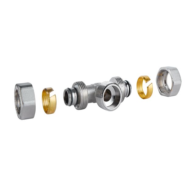 Тройник обжимной SD Plus 20х3/4"х20 НР SD160W202020, фото , изображение 3 | SNABZHENIE.com.ua Тройник обжимной SD Plus 20х3/4"х20 НР SD160W202020, фото , изображение 3 | SNABZHENIE.com.ua
