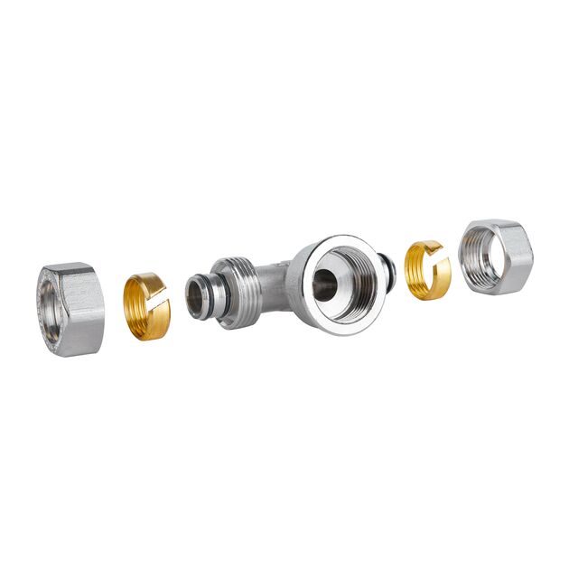 Тройник обжимной SD Plus 20х3/4"х20 ВР SD159W202020, фото , зображення 3 | SNABZHENIE.com.ua Тройник обжимной SD Plus 20х3/4"х20 ВР SD159W202020, фото , зображення 3 | SNABZHENIE.com.ua