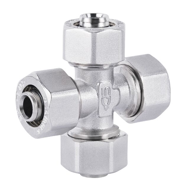 Крестовина обжимная SD Plus 16 SD150W16161616, фото  | SNABZHENIE.com.ua