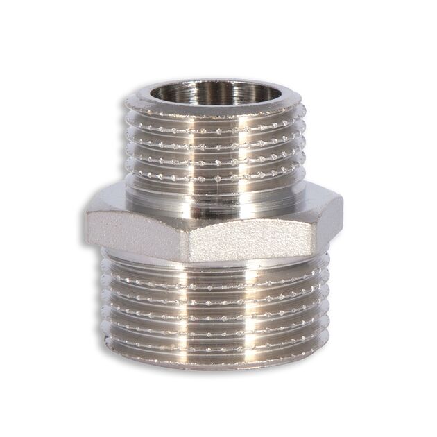 Ниппель редукционный SD Forte 1/2"х3/4" SF3592015, фото  | SNABZHENIE.com.ua
