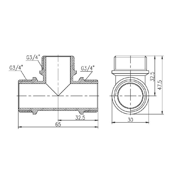 Тройник SD Forte 3/4" НН SF36720, фото , изображение 2 | SNABZHENIE.com.ua Тройник SD Forte 3/4" НН SF36720, фото , изображение 2 | SNABZHENIE.com.ua