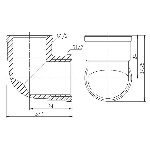 Уголок SD Forte 1/2" ВВ SF36815, фото , изображение 2 | SNABZHENIE.com.ua Уголок SD Forte 1/2" ВВ SF36815, фото , изображение 2 | SNABZHENIE.com.ua