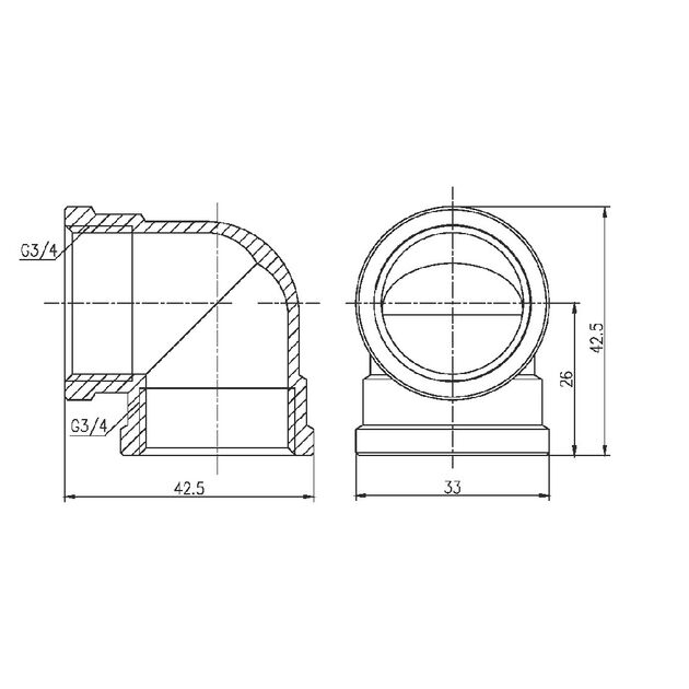 Уголок SD Forte 3/4" ВВ SF36820, фото , изображение 2 | SNABZHENIE.com.ua Уголок SD Forte 3/4" ВВ SF36820, фото , изображение 2 | SNABZHENIE.com.ua