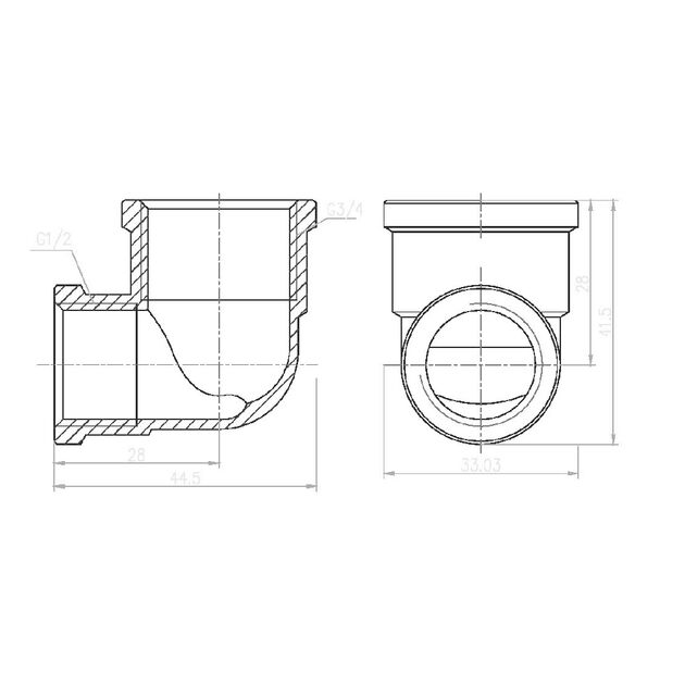Уголок редукционный SD Forte 1/2"х3/4" ВВ SF3692015, фото , изображение 2 | SNABZHENIE.com.ua Уголок редукционный SD Forte 1/2"х3/4" ВВ SF3692015, фото , изображение 2 | SNABZHENIE.com.ua