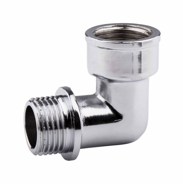 Уголок SD Forte 1/2" ВН хром SF372H15, фото  | SNABZHENIE.com.ua