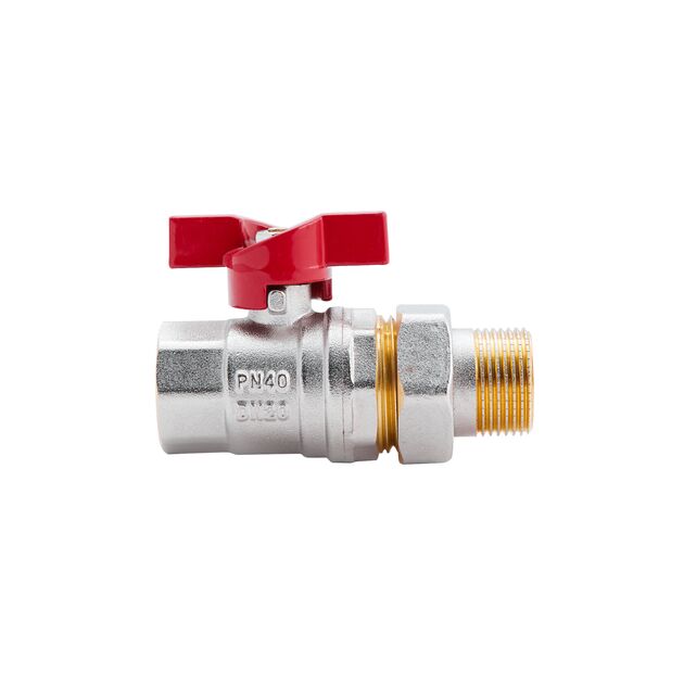 Кран шаровой "Американка" SD Plus прямой 3/4" ВН SD220W20, фото , изображение 3 | SNABZHENIE.com.ua Кран шаровой "Американка" SD Plus прямой 3/4" ВН SD220W20, фото , изображение 3 | SNABZHENIE.com.ua