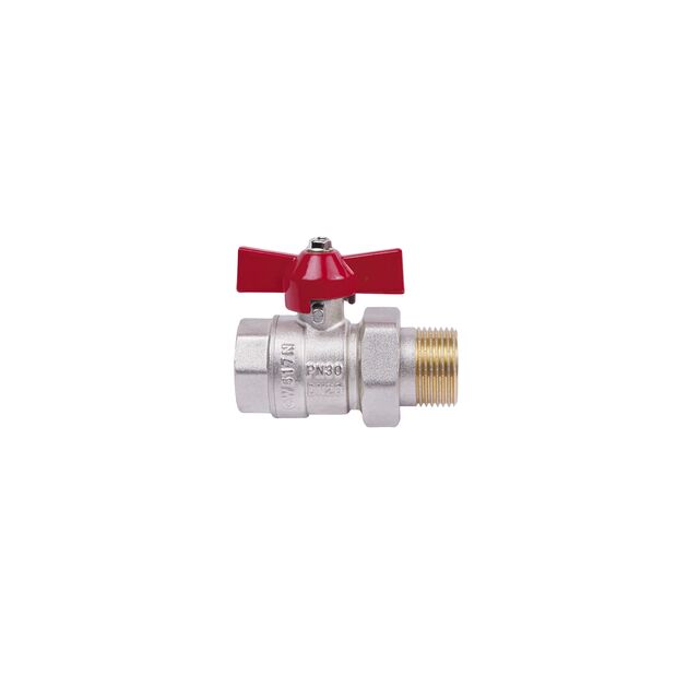 Кран шаровой "Американка" SD Plus прямой 3/4" ВН SD221W20, фото , зображення 3 | SNABZHENIE.com.ua Кран шаровой "Американка" SD Plus прямой 3/4" ВН SD221W20, фото , зображення 3 | SNABZHENIE.com.ua