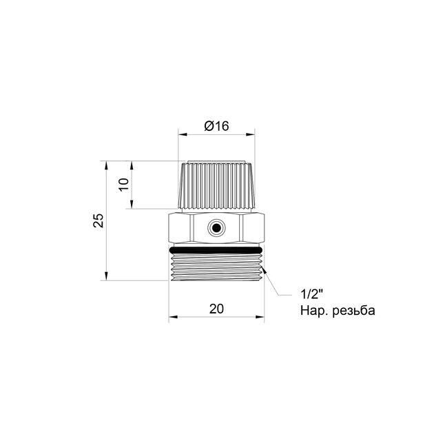Кран Маевского SD Plus 1/2" ручной SD211W15, фото , зображення 2 | SNABZHENIE.com.ua Кран Маевского SD Plus 1/2" ручной SD211W15, фото , зображення 2 | SNABZHENIE.com.ua