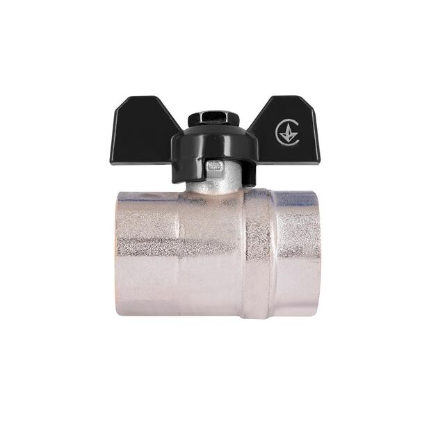 Кран шаровой SD Plus 1" ВР для воды (бабочка) SD602W25, фото , изображение 7 | SNABZHENIE.com.ua Кран шаровой SD Plus 1" ВР для воды (бабочка) SD602W25, фото , изображение 7 | SNABZHENIE.com.ua