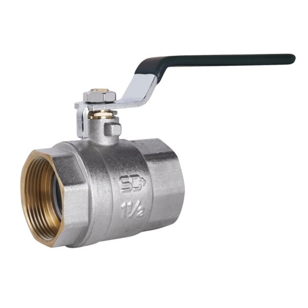 Кран шаровой SD Plus 1" 1/2 ВР для воды (рычаг) SD600W40, фото  | SNABZHENIE.com.ua