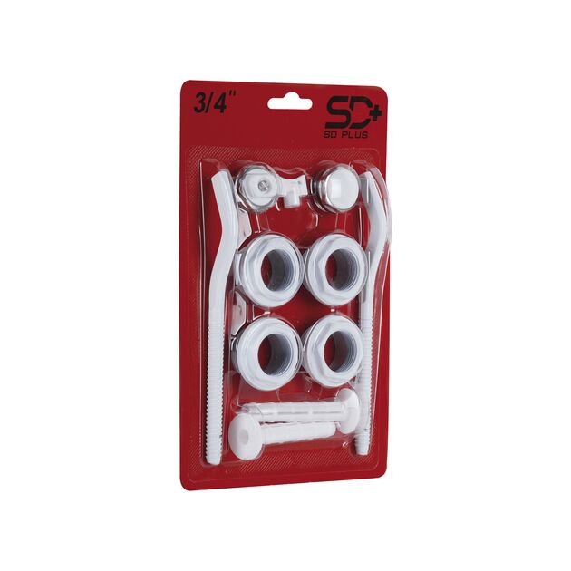 Комплект на радиатор SD Plus 3/4"х1" SD118202, фото , изображение 2 | SNABZHENIE.com.ua Комплект на радиатор SD Plus 3/4"х1" SD118202, фото , изображение 2 | SNABZHENIE.com.ua