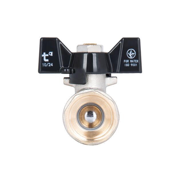 Кран шаровой SD Plus 1/2" ВР для воды (бабочка) SD602W15, фото , изображение 7 | SNABZHENIE.com.ua Кран шаровой SD Plus 1/2" ВР для воды (бабочка) SD602W15, фото , изображение 7 | SNABZHENIE.com.ua
