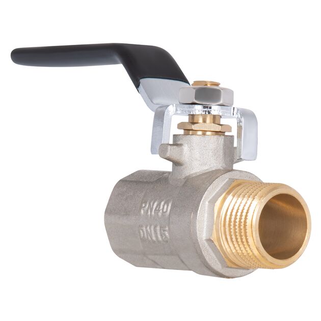 Кран шаровой SD Plus 1/2" ВН для воды (рычаг) SD605W15, фото , изображение 3 | SNABZHENIE.com.ua Кран шаровой SD Plus 1/2" ВН для воды (рычаг) SD605W15, фото , изображение 3 | SNABZHENIE.com.ua
