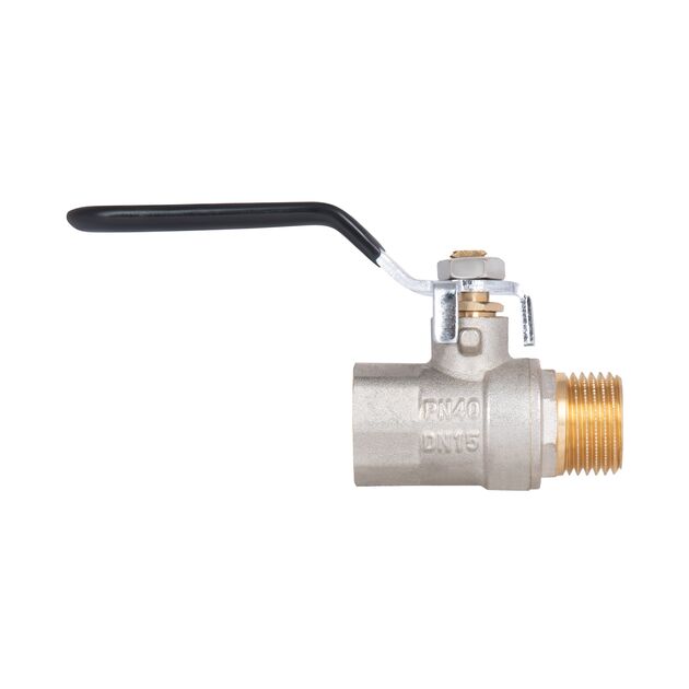 Кран шаровой SD Plus 1/2" ВН для воды (рычаг) SD605W15, фото , изображение 5 | SNABZHENIE.com.ua Кран шаровой SD Plus 1/2" ВН для воды (рычаг) SD605W15, фото , изображение 5 | SNABZHENIE.com.ua