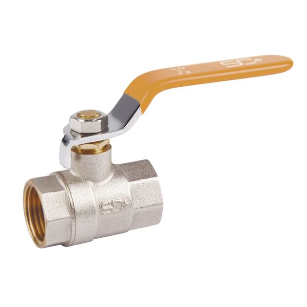 Кран шаровой SD Plus 1/2" ВР для газа (рычаг) SD600G15, фото  | SNABZHENIE.com.ua