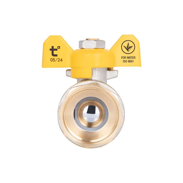 Кран шаровой SD Plus 3/4" ВР для газа (бабочка) SD602G20, фото , изображение 7 | SNABZHENIE.com.ua Кран шаровой SD Plus 3/4" ВР для газа (бабочка) SD602G20, фото , изображение 7 | SNABZHENIE.com.ua