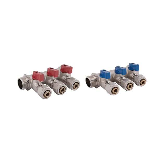 Коллектор SD Plus 3/4" 3 выхода SD231W3, фото  | SNABZHENIE.com.ua