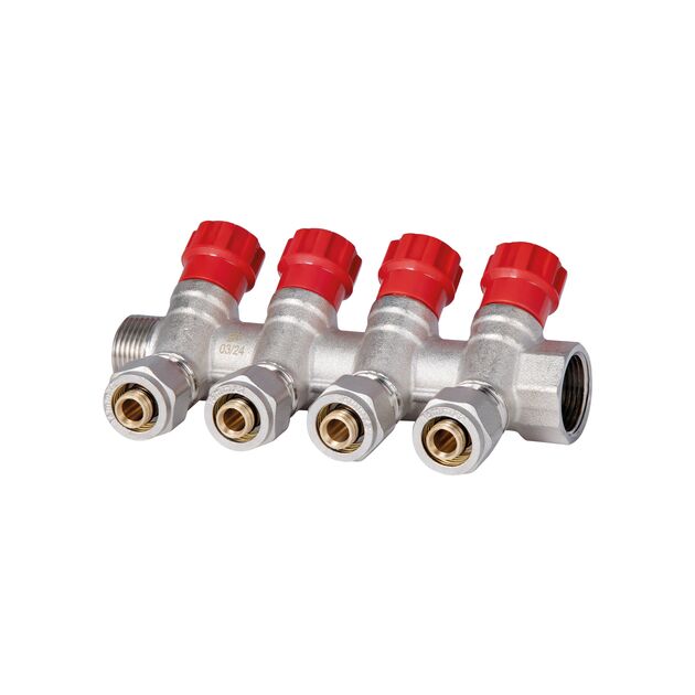 Коллектор SD Plus 3/4" 4 выхода SD230W4, фото , изображение 3 | SNABZHENIE.com.ua Коллектор SD Plus 3/4" 4 выхода SD230W4, фото , изображение 3 | SNABZHENIE.com.ua