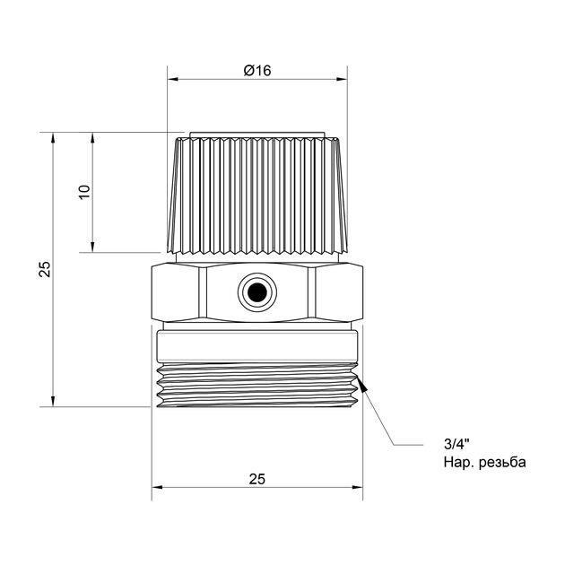 Кран Маевского SD Plus 3/4" ручной SD211W20, фото , изображение 2 | SNABZHENIE.com.ua Кран Маевского SD Plus 3/4" ручной SD211W20, фото , изображение 2 | SNABZHENIE.com.ua